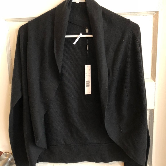 Black Tahari shawl neck sweater - Picture 3 of 6